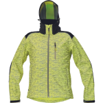 KNOXFIELD printed softshell červená XS