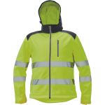 KNOXFIELD HV softshell bunda červená XS