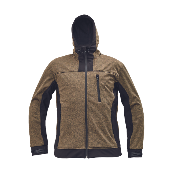 HUYER SOFTSHELL bunda šedá XS