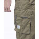 Kalhoty do pasu Summer khaki zkrácené (46) XL