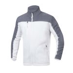 Mikina fleece ARDON®MICHAEL bílá 3XL