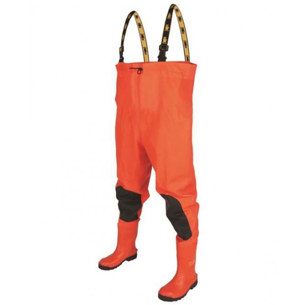 CHEST WADERS ”Max S5” Fluo orange 47