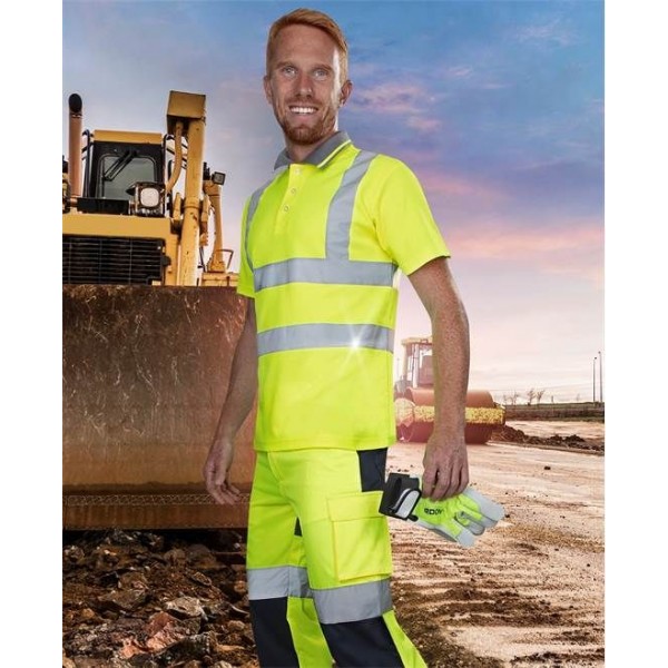 Polokošile hi-viz žlutá REF201 S