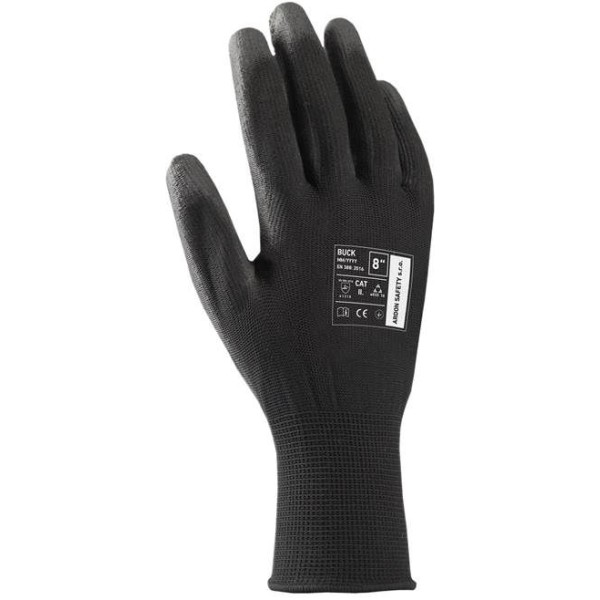 Máčené rukavice ARDONSAFETY/BUCK BLACK 09/L 10