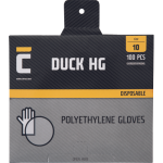 DUCK HG rukavice jednoráz.polyethyl. 9